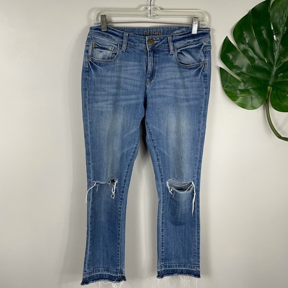 Dl1961 nettle ankle distressed crop jeans - Picture 2 of 11
